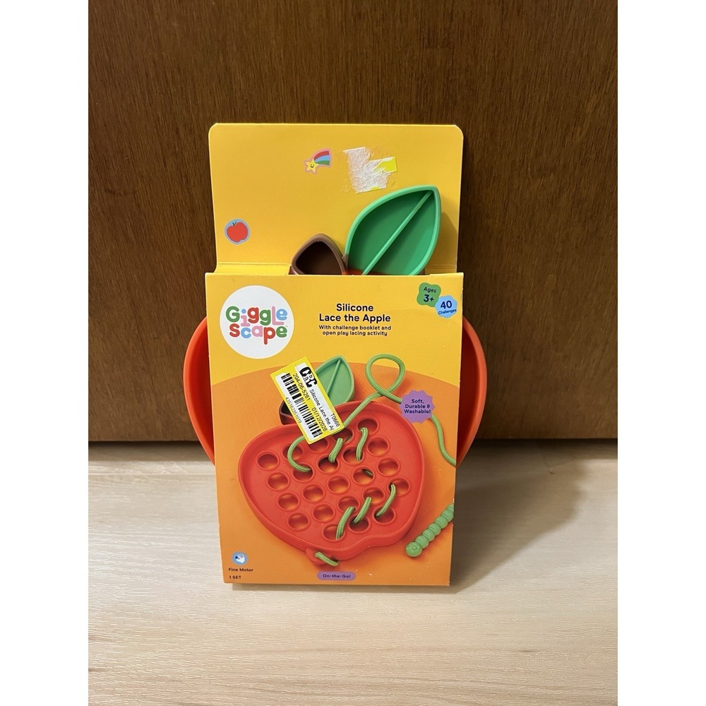 Giggle Scape‎ - Silicone Lace the Apple Fine Motor Skills Child Development
